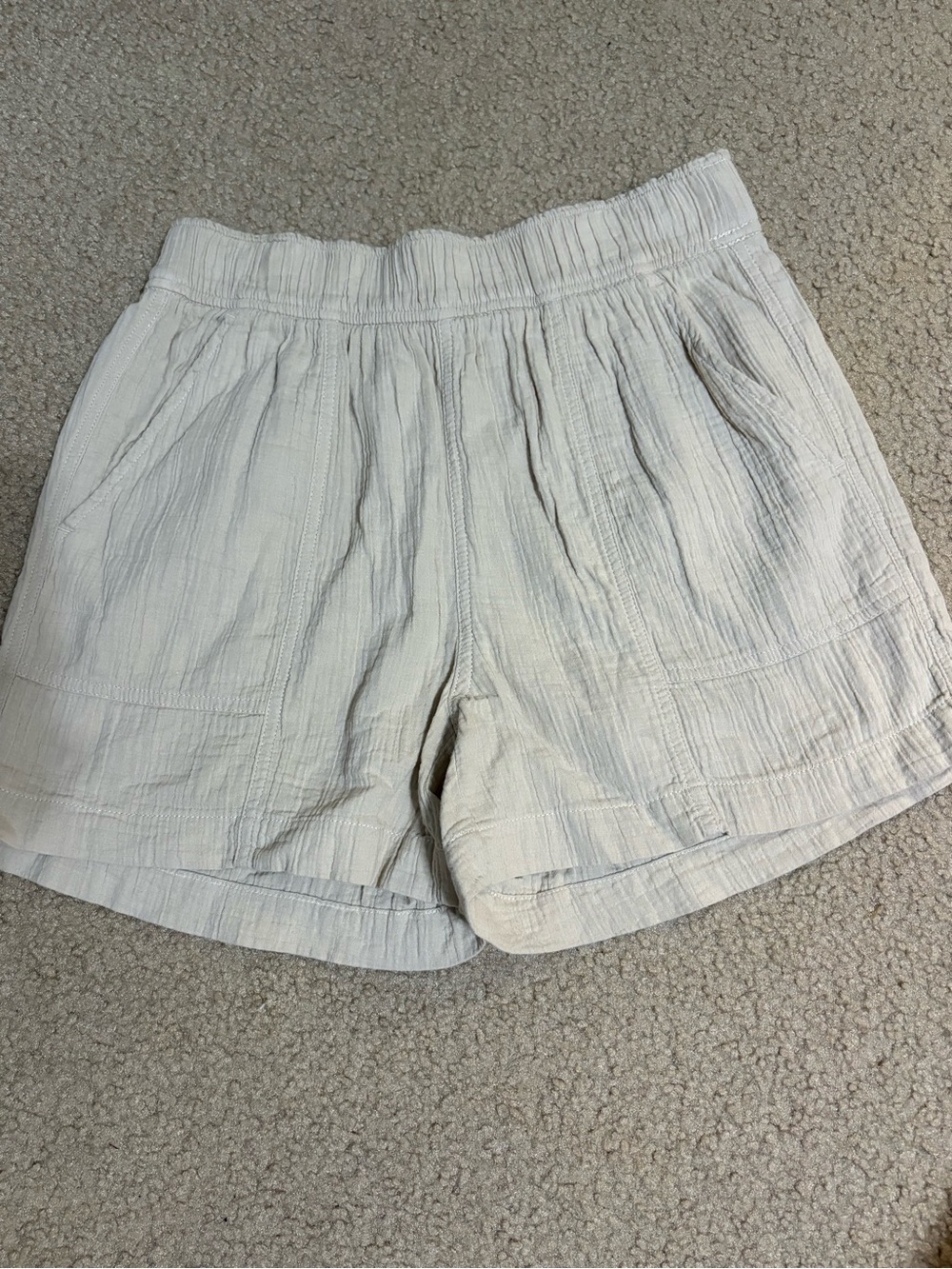 Women's Wonderly Khaki Linen Shorts